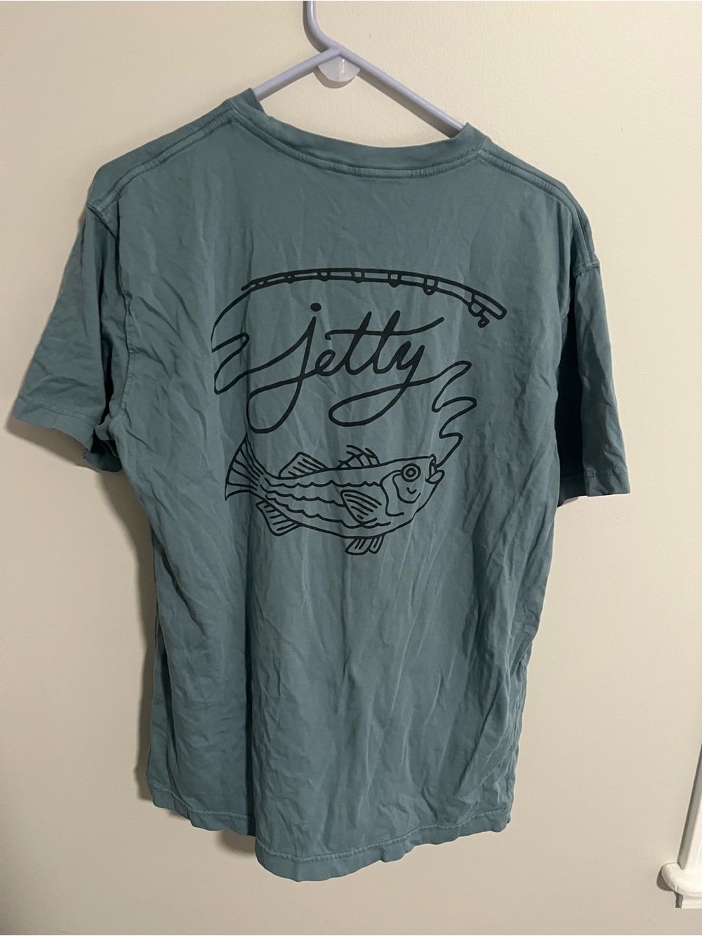Jetty Fishing Graphic 100% Cotton Shirt